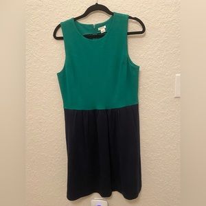 Color-block J.Crew Dress